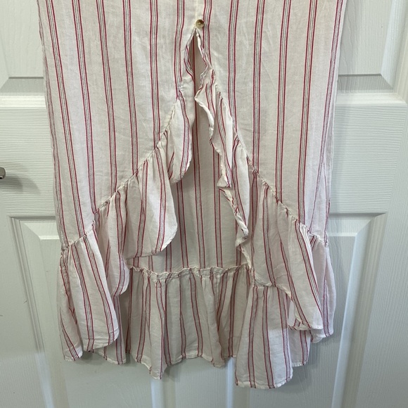 American Eagle striped ruffle skirt - Picture 4 of 15
